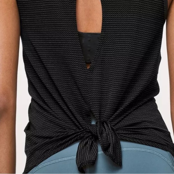 Lululemon Open Up Tank in Black - Picture 3 of 7